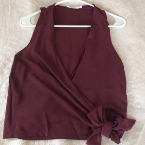 Nordstrom-Lush Maroon Top